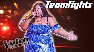 Céline Dion - Because You Loved Me (Kadischa Weiß) | Teamfights | The Voice Of Germany 2024