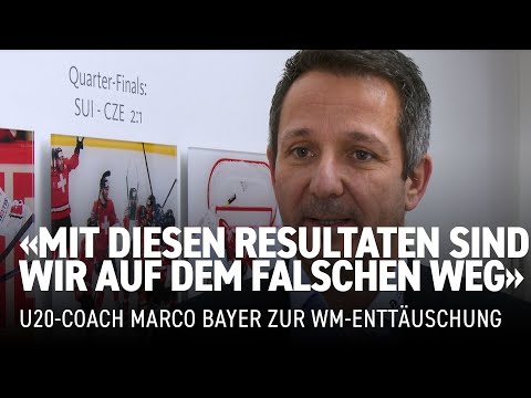 U20-Coach Marco Bayer blickt auf die enttäuschende WM zurück