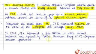 INSURGENCY AND AFTER