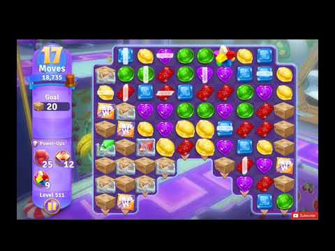 Wonka's World of Candy Level 511 NO BOOSTERS - A S GAMING ✔