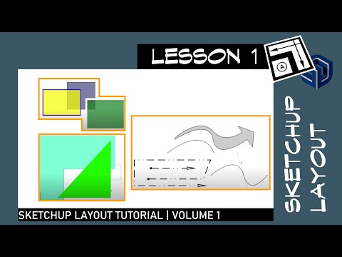 Sketchup Layout 1 - Introduction to Shape Style (2021!)