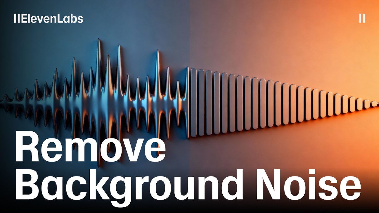 Remove Background Noise from Video in 1 Click (studio-quality results)