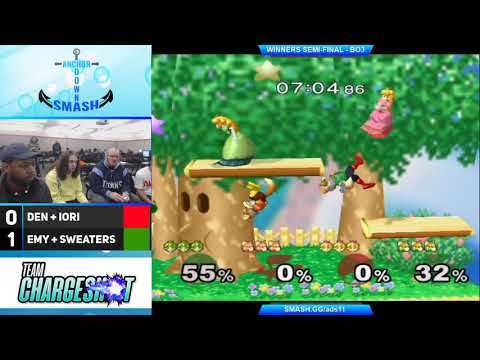 ADS 11 - Melee Doubles - Den/Iori (Red) VS Emy/Sweaters (Green) - Winners Semis
