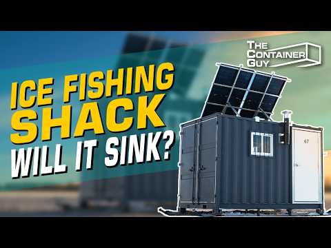 Is This The Dumbest Ice Fishing Shack Ever Built? (Or Genius)