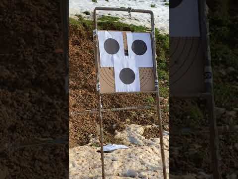 1.65 D20 barut, NS 686’lı kovan ve 31 gram Ateşçi Foster ile grupman denemeleri - 36 metre