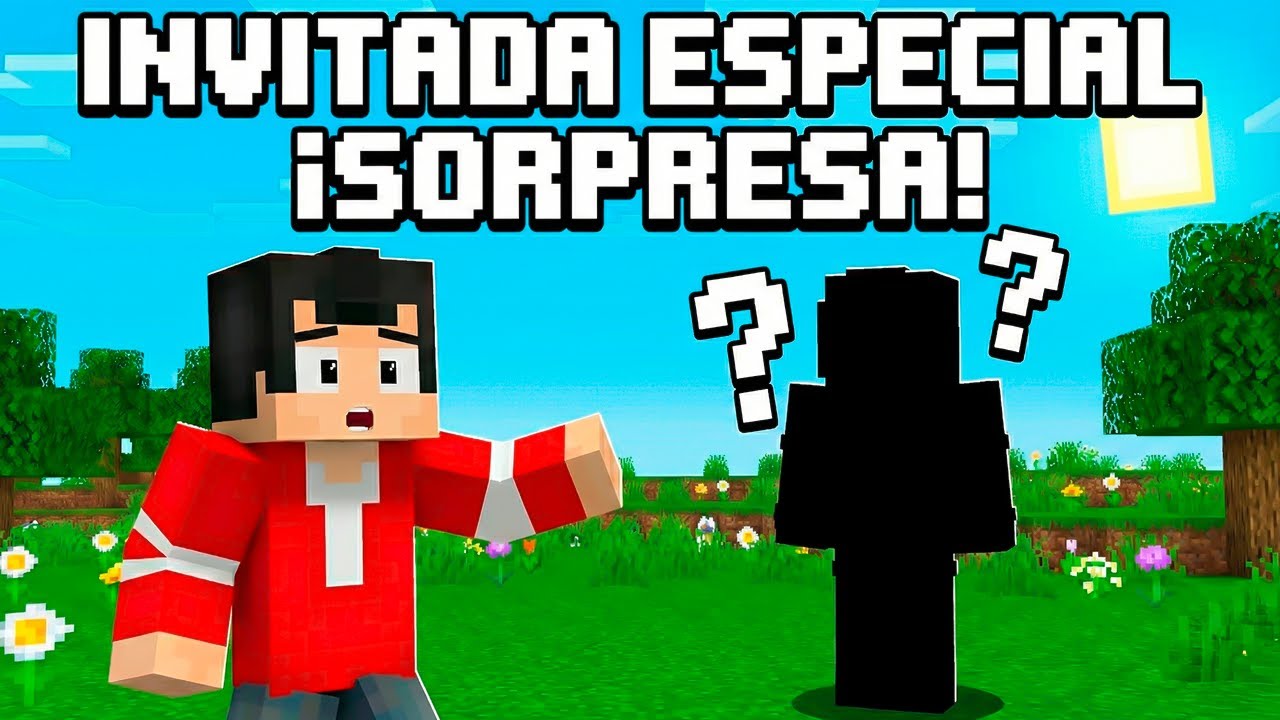 INVITADA ESPECIAL 😳🔥 en MINECRAFT 3 VIDAS