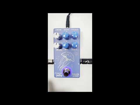 Transparent Overdrive Pedal Versatile! - Tuller Audio Moon Jelly - Boutique Hand Built image 9