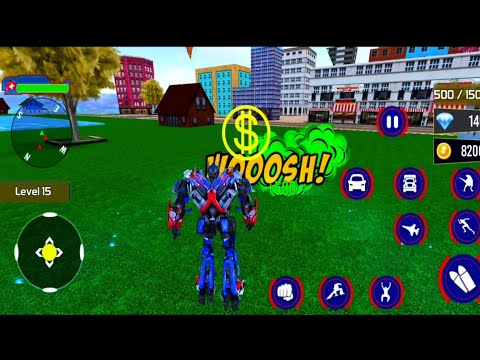 Police Truck Dino Robot Transformation * Android Gameplay