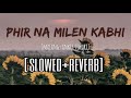 Phir Na Milen Kabhi Slowed Reverb Lofi Ankit Tiwari Malang Lowpitch