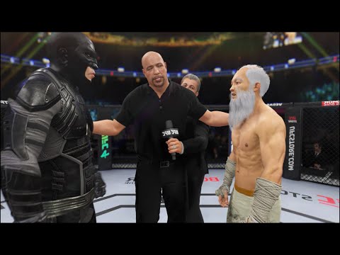 Batman vs. Old Bruce Lee - EA Sports UFC 4 - Super Dragon 🔥🐲