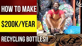 HOW TO MAKE $200K RECYCLING CANS & BOTTLES!! KEEPING NYC CLEAN PAYS ♻️💯 🤑🤑!!! #RECYCLING #BTC #NYC