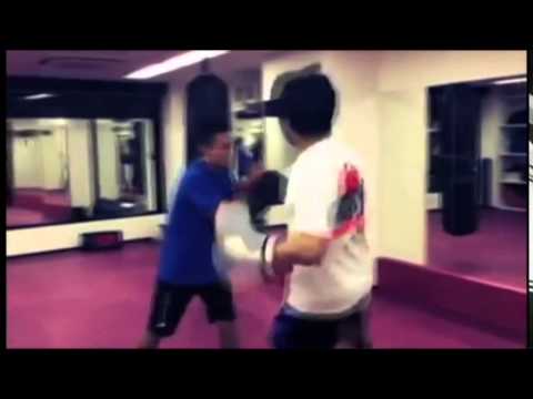 キックボクシング　かっこいい自主トレーニング動画
