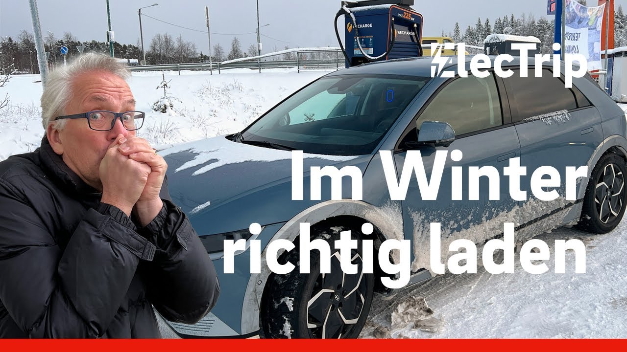 Das E-Auto im Winter richtig laden