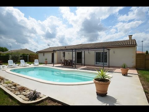 Ferienhaus mit privatem Pool in Bergerac, Dordogne. Villa mit Pool 2 km vom Zentrum von Bergerac.