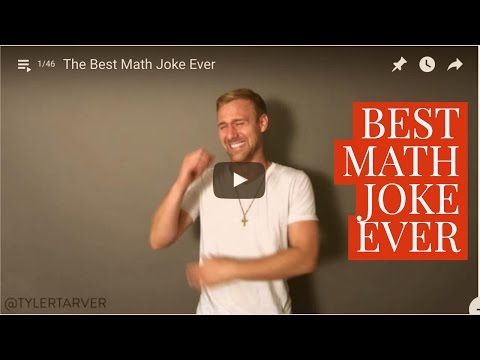 The Best Math Joke Ever