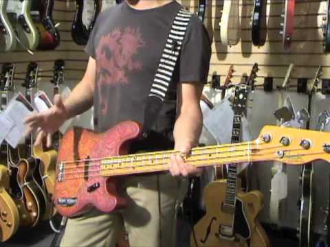 1968 Fender Pink Paisley Bass 00960