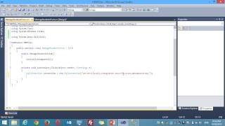 Download the video "C# Database - Insert record to database by using SqlParameter"