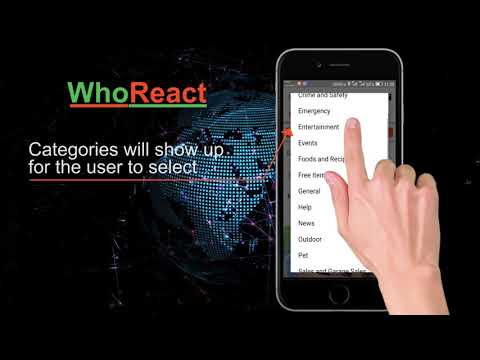 WhoReact - New Social Network App / features/help