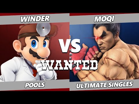 WANTED S4 C4 - Moqi (Kazuya) Vs. Winder (Dr. Mario) SSBU Ultimate Tournament