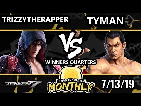 BnB 14 Tekken 7 - Tyman (Feng) Vs. TrizzyTheRapper (Jin) - T7 Winners Quarters