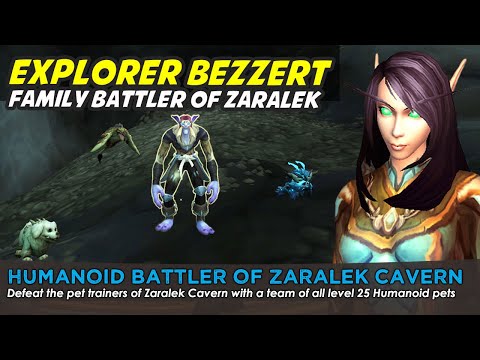 Explorer Bezzert (Humanoid team) - Family Battler of Zaralek Cavern