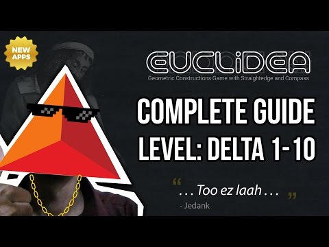 Euclidea Walkthrough - Gamma Level Complete Guide - Solution