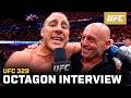 Paddy Pimblett Octagon Interview UFC 329