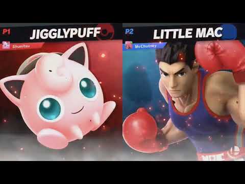Shunitsu (Jigglypuff) vs McChutney (Little Mac) - KO Fight Night PLAYOFFS