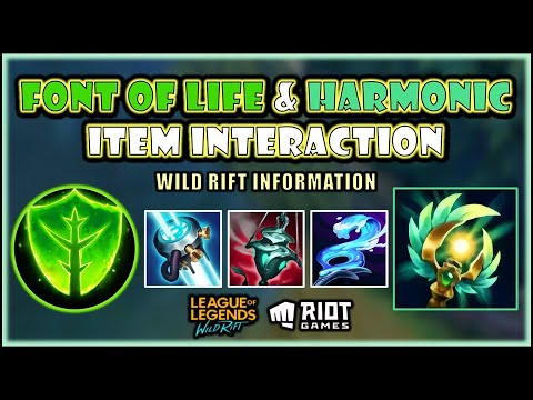 CAN FONT OF LIFE AND HARMONIC ACTIVATE ARDENT, FLOWING WATER, AND HEXTECH PASSIVE? - WILD RIFT
