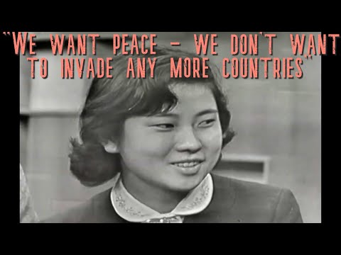 1958 High school exchange students - Japan, UK, Indonesia, Lebanon. Subject: Nationalism part 2