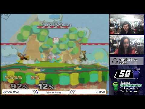 SG 20.10 SSBM - Joyboy (Default Fox) vs. Alt (Red Fox) - Melee WSF