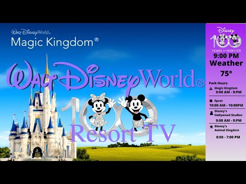 Disney Resort TV - Disney World - April 2, 2023 - WDW Today Channel - DISNEY 100 LIVE STREAM