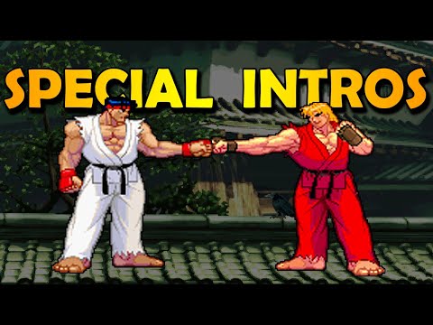 Street Fighter III 3rd Strike Special Intros All Characters Secret Animations