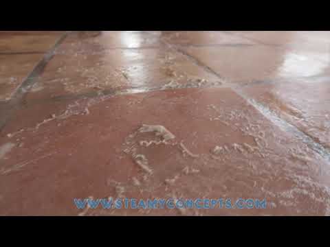 Saltillo Tile Cleaning & Sealing Makeover By Steamy Concepts