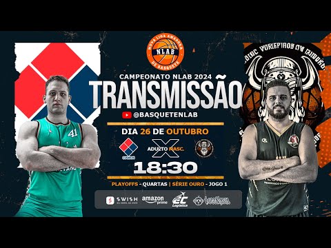PLAYOFFS  ADULTO MASCULINO 2024 - CIAMON x MVIKINGS | JOGO 1 - SÉRIE OURO
