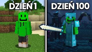 100 DNI Minecraft HARDCORE w SKULKOWEJ APOKALIPSIE...