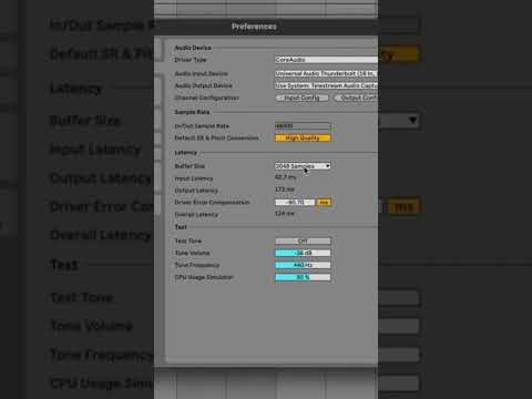 Remove latency when recording vocals in Ableton