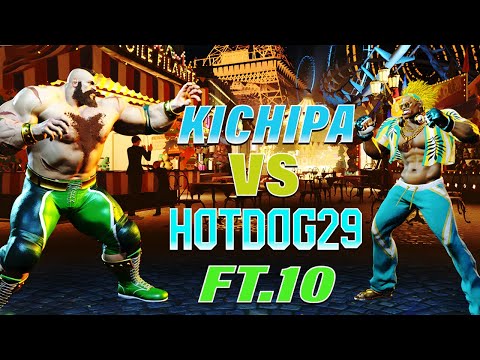 Street Fighter 6 🔥Kichipa (Zangief) Vs HotDog29 (Dee Jay) 🔥 FT.10  Top Match's