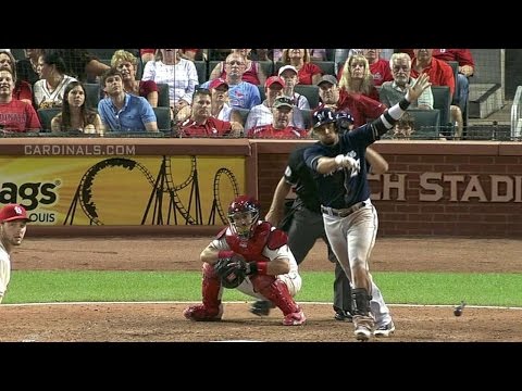 MIL@STL: Brewers trim lead with Gomez's RBI double