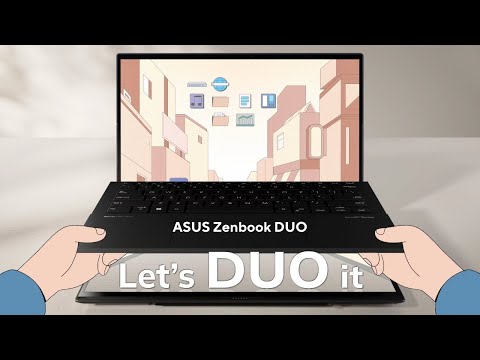 What we love doing with the new ASUS Zenbook DUO