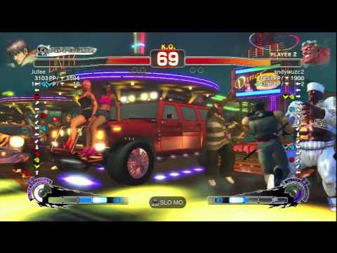 Jufee (Guy) Vs andywuzc2 (Hakan) SSF4 AE Ranked Matches - PSN