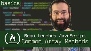 שיטות מערך נפוצות - בו מלמד JavaScript