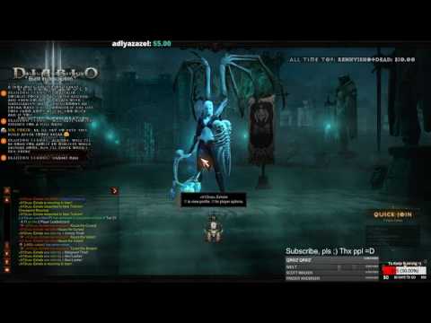Diablo 3 2.6.0 Necromancer Rathma Skeletal Mage Simulacrum Test nik4kin 1080@60