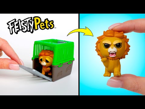 Otwieramy Feisty Pets Mini Misfits 🦁👹