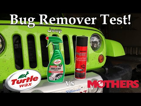 Bug & Tar Removers: Turtle Wax vs Mothers Speed | Test and Review