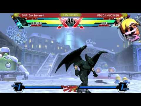 UMVC3 DNT|Zak bennett vs IFD|DJ Huoshen Exhibition