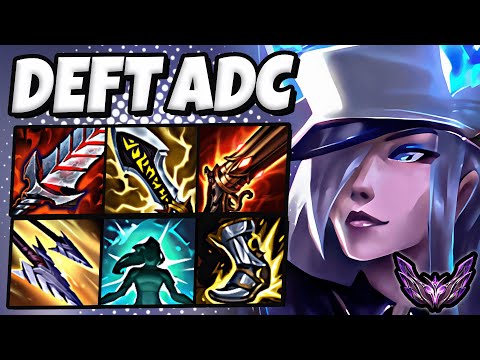 Deft Caitlyn ADC vs Jhin - Patch 25.3 Korea Master ✅