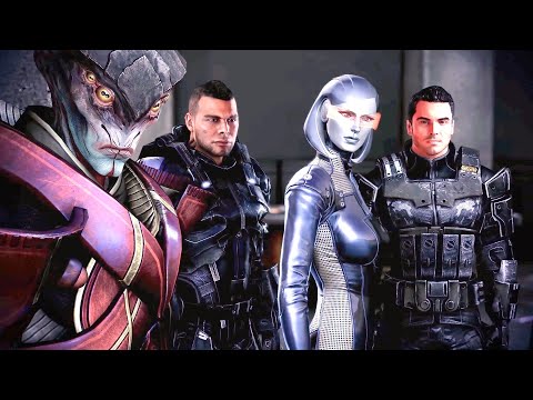 MASS EFFECT LEGENDARY EDITION All Cutscenes (Full Game Movie) HDR