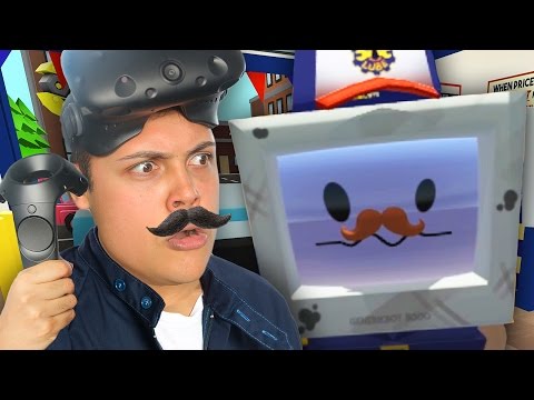 FIXING MY BRAND NEW CAR IN VIRTUAL REALITY !!! 🔧 - Mechanic (Job Simulator HTC VIVE)