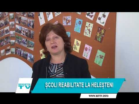REPORTER TV - SCOLI REABILITATE IN COMUNA HELESTENI